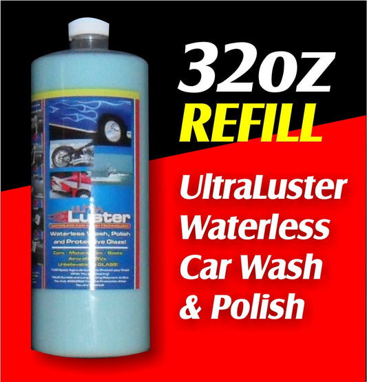 32oz UltraLuster Waterless Wash and Polish  REFILL